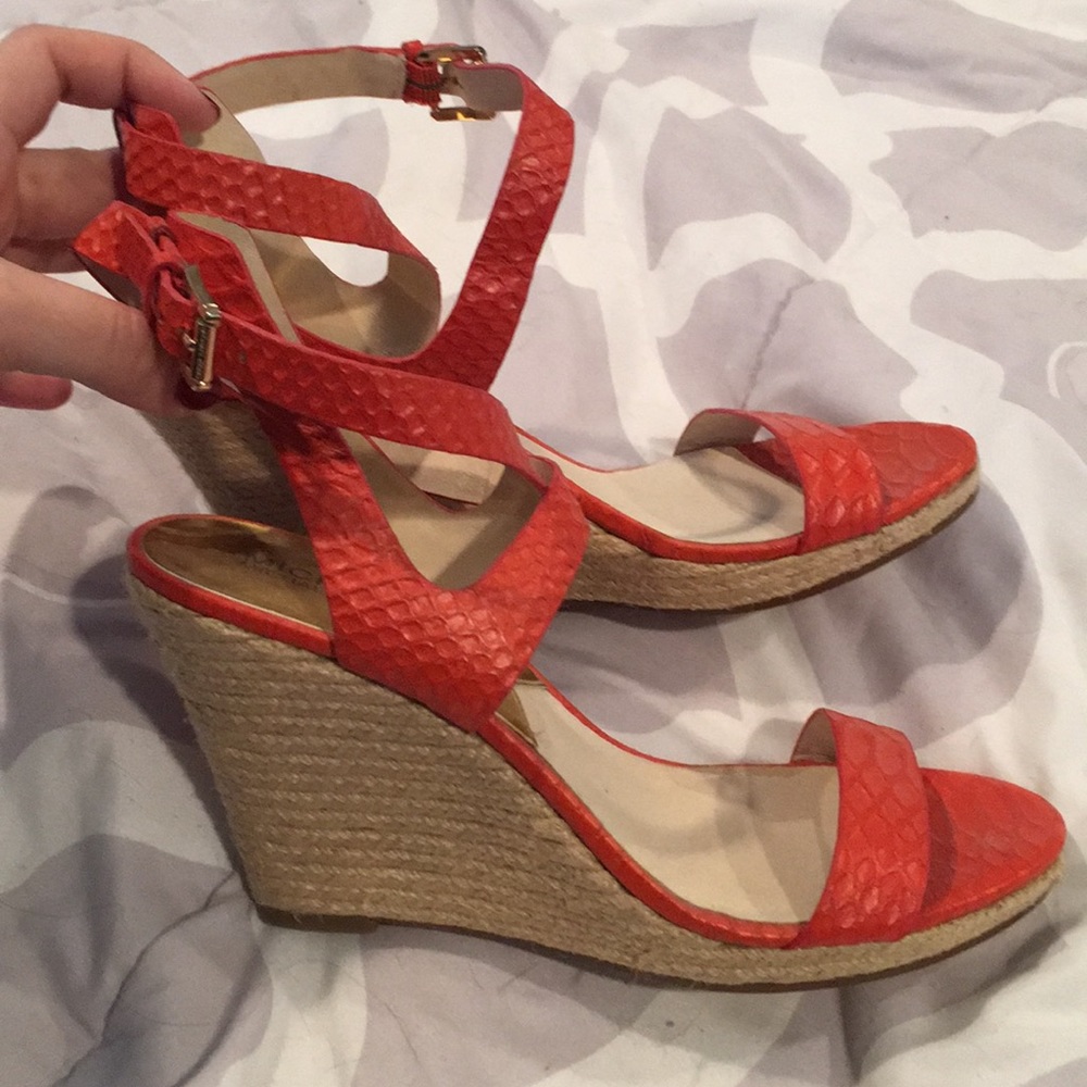 Michael Kors Espadrille Sandal Wedges